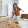Coco Village Set of 6 Wooden Balance Stepping Stones