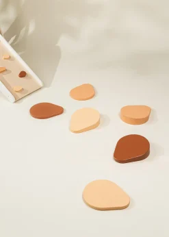 Coco Village Set of 6 Wooden Balance Stepping Stones