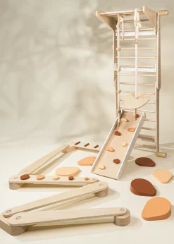 Coco Village Set of 6 Wooden Balance Stepping Stones