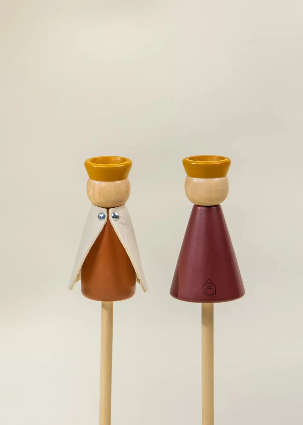 Coco Village Set of 6 Wooden Puppets