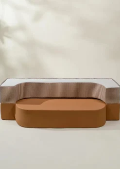 Coco Village Transformable Vegan Leather Kid Sofa - Shades of Day