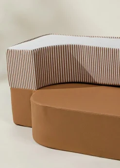 Coco Village Transformable Vegan Leather Kid Sofa - Shades of Day