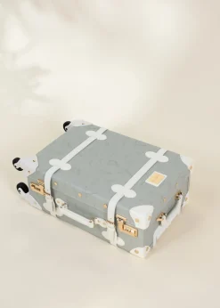 Coco Village Vegan Leather Carry-On Suitcase - Ocean