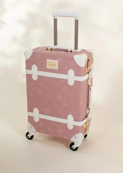 Coco Village Vegan Leather Carry-On Suitcase - Ballerina