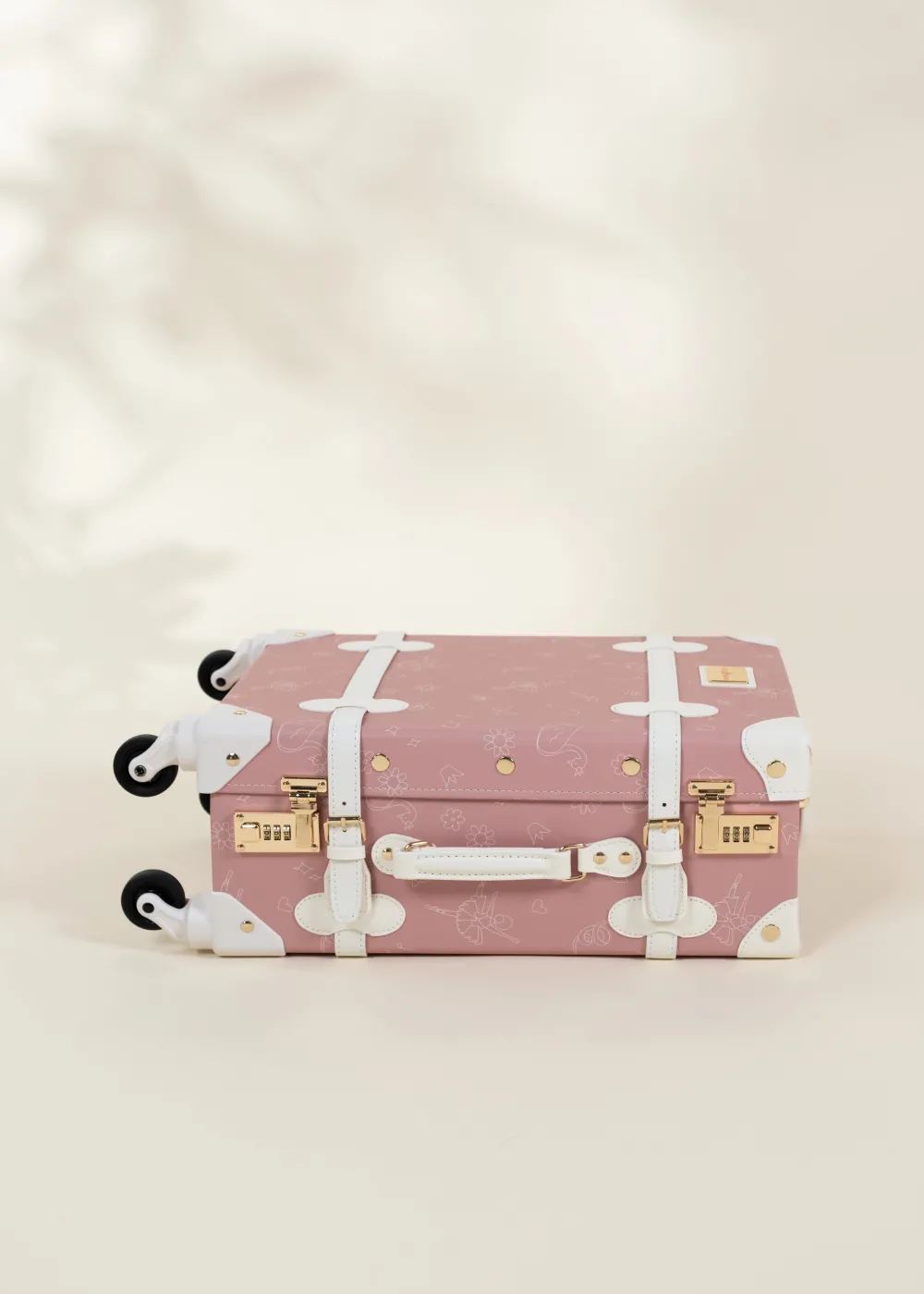 Coco Village Vegan Leather Carry-On Suitcase - Ballerina