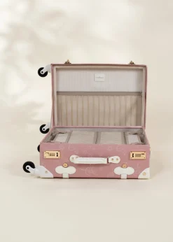 Coco Village Vegan Leather Carry-On Suitcase - Ballerina