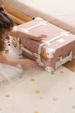 Coco Village Vegan Leather Carry-On Suitcase - Ballerina