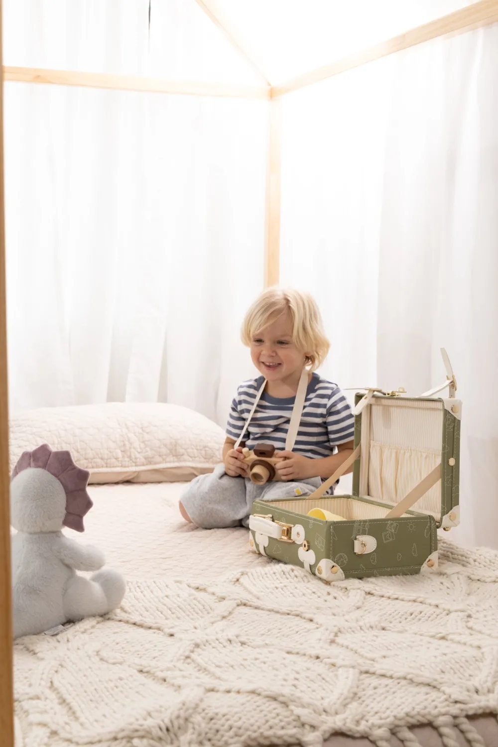 Coco Village Vegan Leather Play Suitcase - Travel