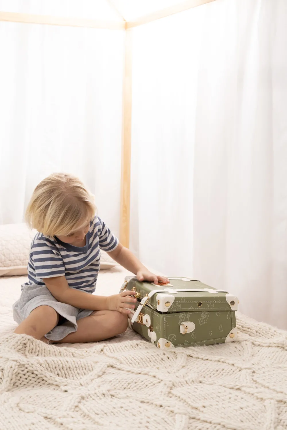 Coco Village Vegan Leather Play Suitcase - Travel