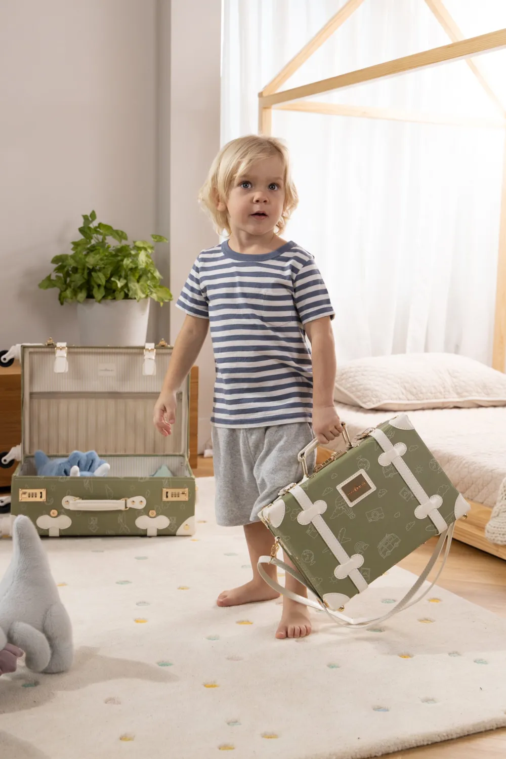 Coco Village Vegan Leather Play Suitcase - Travel
