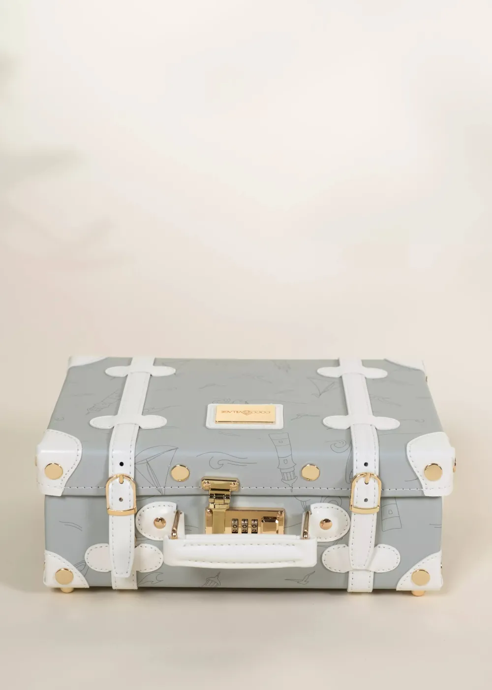 Coco Village Vegan Leather Play Suitcase - Ocean