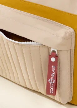 Coco Village Washable Nylon Backpack - Golden Hour