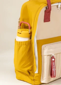 Coco Village Washable Nylon Backpack - Golden Hour
