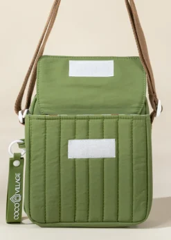 Coco Village Washable Nylon Crossbody Bag - Earthbound