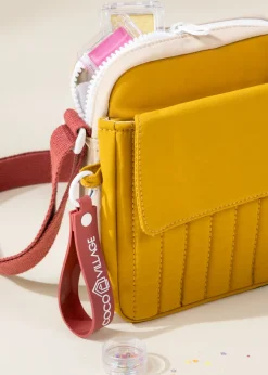 Coco Village Washable Nylon Crossbody Bag - Golden Hour