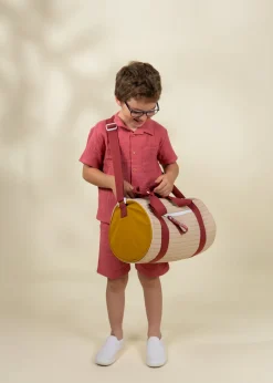 Coco Village Washable Nylon Duffle Bag - Golden Hour