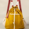Coco Village Washable Nylon Gym Bag - Golden Hour