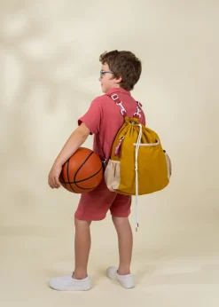 Coco Village Washable Nylon Gym Bag - Golden Hour