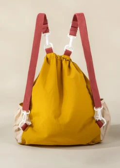 Coco Village Washable Nylon Gym Bag - Golden Hour
