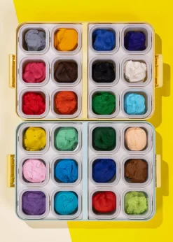 Coco Village Wheat Straw Modeling Dough Set - 24 colors