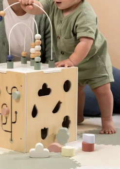 Coco Village Wooden Activity Cube