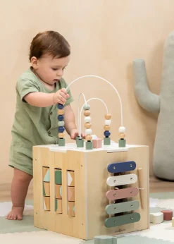 Coco Village Wooden Activity Cube