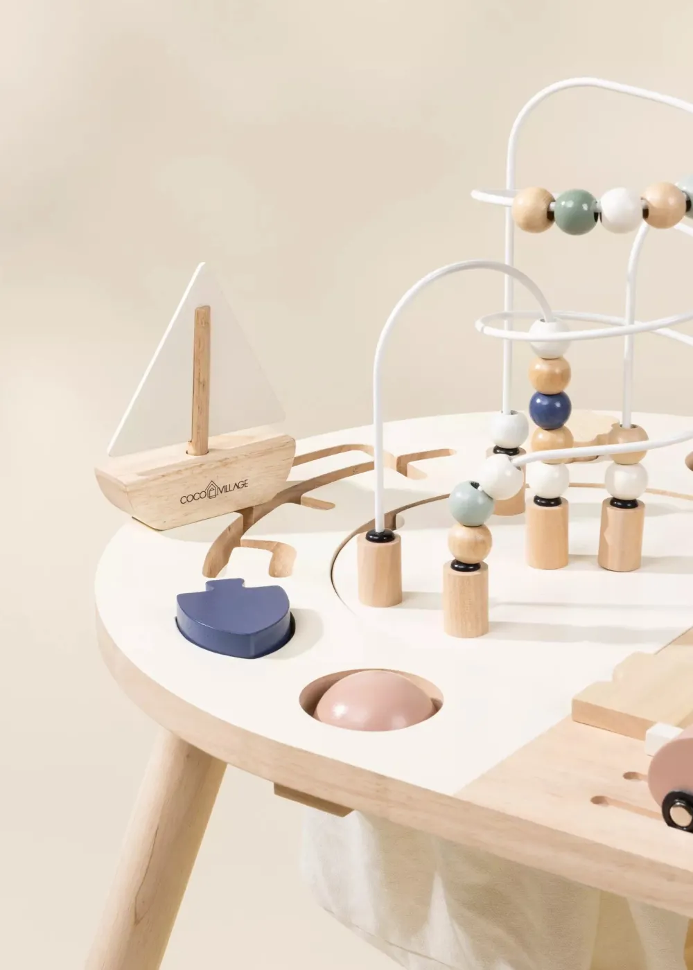 Coco Village Wooden Activity Table