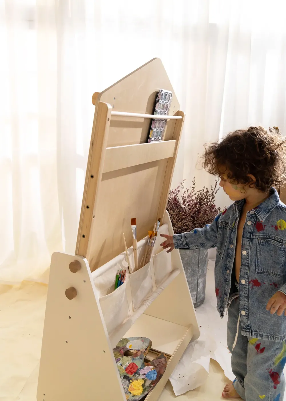 Coco Village Wooden Art Easel