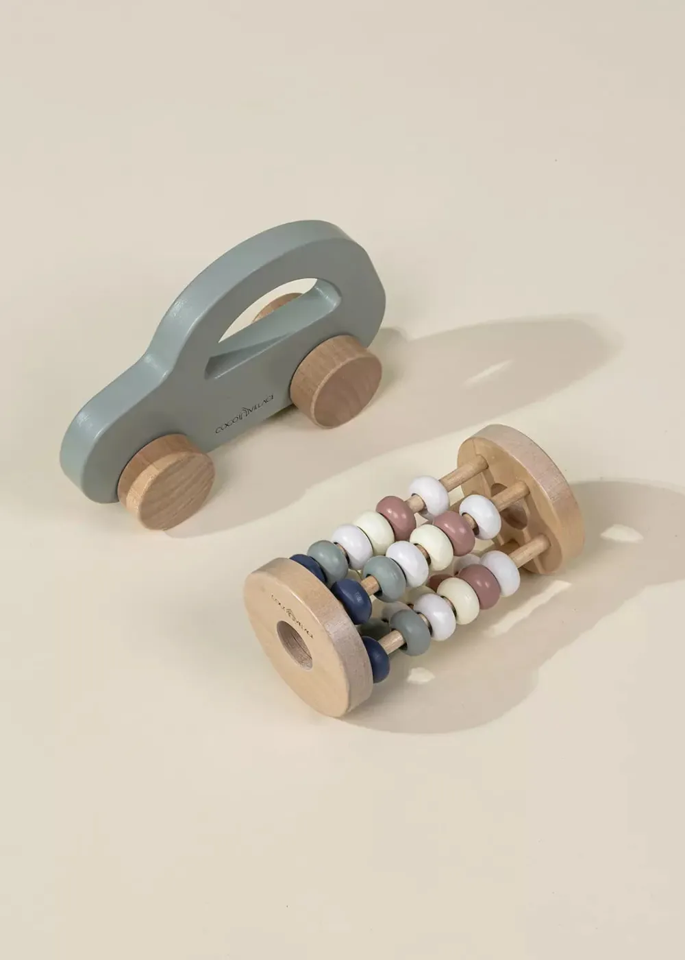 Coco Village Wooden Baby Toy Gifting Set Abacus & Car