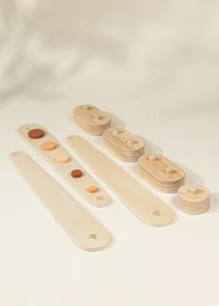 Coco Village Wooden Balance Beams Set - Dots