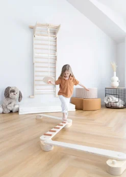 Coco Village Wooden Balance Beams Set - Stripes