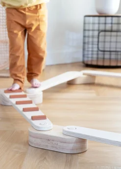 Coco Village Wooden Balance Beams Set - Stripes
