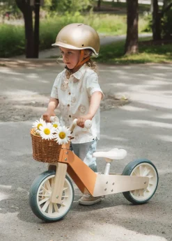 Coco Village Wooden Balance Bike 3-in-1 - Grapefruit