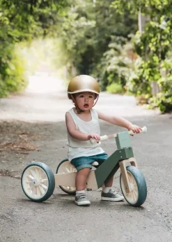 Coco Village Wooden Balance Bike 3-in-1 - Seafoam