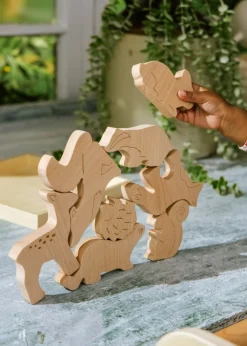 Coco Village Wooden Balance Puzzle - Forest (8 pcs)