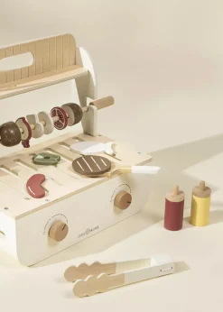 Coco Village Wooden Barbecue Playset and Accessories