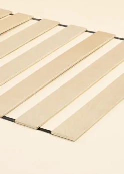 Coco Village Wooden Bed Frame - Natural Wood