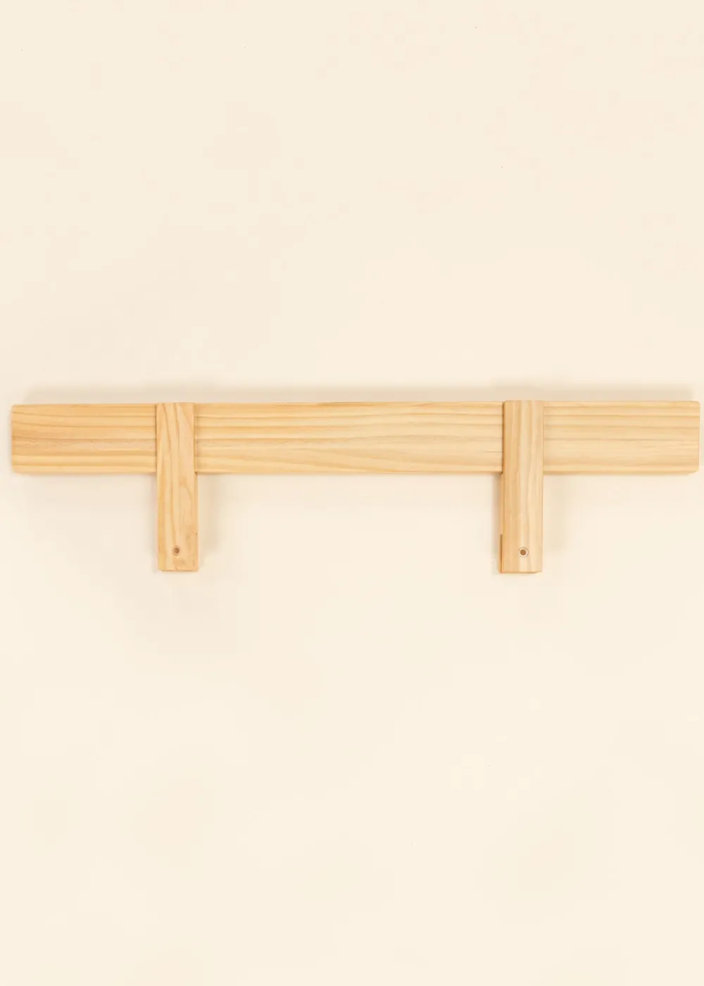 Coco Village Wooden Bed Frame Rail - Natural Wood