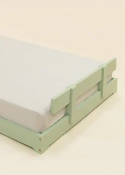 Coco Village Wooden Bed Frame Rail - Seafoam