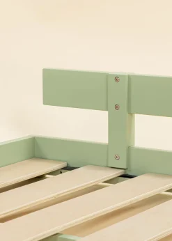 Coco Village Wooden Bed Frame Rail - Seafoam