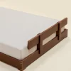 Coco Village Wooden Bed Frame Rail - Walnut