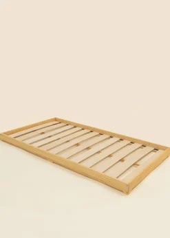 Coco Village Wooden Bed Frame Rail - Walnut