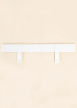 Coco Village Wooden Bed Frame Rail - White