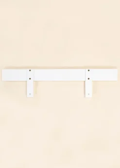Coco Village Wooden Bed Frame Rail - White