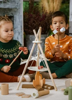 Coco Village Wooden Camping Playset