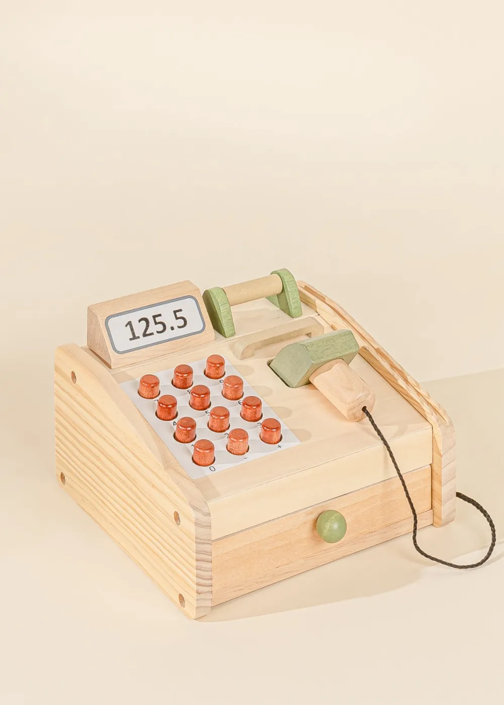 Coco Village Wooden Cash Register