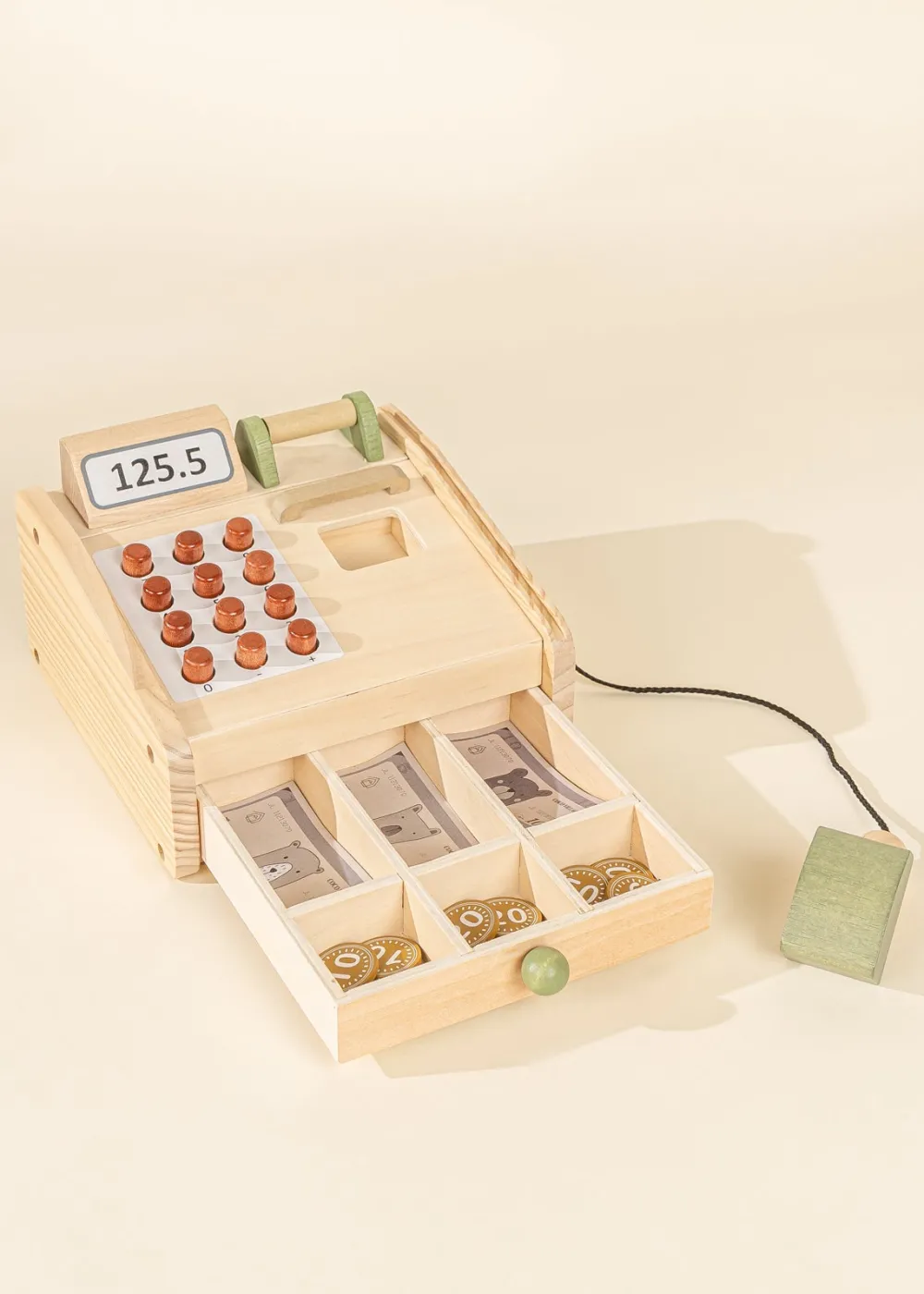 Coco Village Wooden Cash Register
