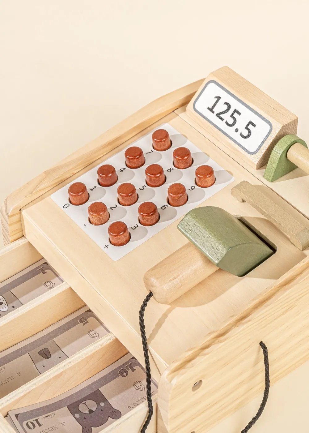 Coco Village Wooden Cash Register