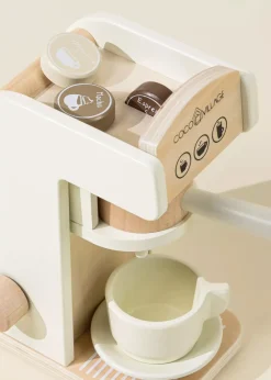 Coco Village Wooden Coffee Maker Set