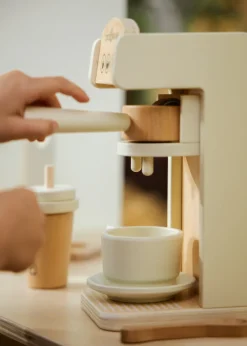 Coco Village Wooden Coffee Maker Set